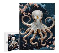Jigsaw Puzzles for Teenagerss 500 PCS Octopus Kintsugi Art Puzzles for Adults Fun Games Analysis And Logic Parent-child Interaction 500 PCS