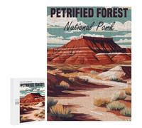 Jigsaw Puzzles for Teenagerss 500 PCS Petrified Forest National Park Jigsaw for Adults Anti-Stress Toys For Family Fun Parent-child Interaction 500 PCS