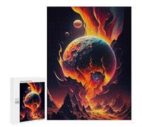 Jigsaw Puzzles for Teenagerss 500 PCS Planetary Convergence A Cosmic Dance -2 Adult Puzzles Hands-on Game Stress Reliever Unique Gifts for Birthday And Christmas 500 PCS