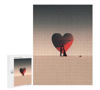 Jigsaw Puzzles for Teenagerss 500 PCS Romantic Valentines Day 4 Jigsaw Family Game Perfect Decoration Unique Gifts for Birthday And Christmas 500 PCS