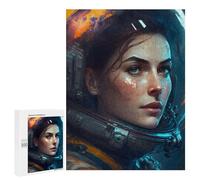 Jigsaw Puzzles for Teenagerss 500 PCS Sci Officer Puzzles for Adults Fun Games Analysis And Logic Parent-child Interaction 500 PCS