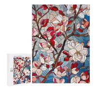 Jigsaw Puzzles for Teenagerss 500 PCS Spring Cherry Blossoms Adult Jigsaw Puzzle DIY Toys Wall Art Deal As Gifts for The Whole Family 500 PCS