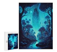 Jigsaw Puzzles for Teenagerss 500 PCS Tiny Village In Jungle Jigsaw Puzzle Relaxing Games Home Decoration Unique Birthday And Gifts 500 PCS