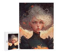 Jigsaw Puzzles for Teenagerss 500 PCS Whispering Winds A Mystical Portrait Jigsaws for Adults Anti-Stress Toys Improve Memory Difficult And Challenge 500 PCS