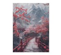 Jigsaw Puzzles for Teenagerss 52x38cm/1000pcs Asian Landscape at Spring Puzzle for Adults Relaxing Games Improve Memory Difficult And Challenge 52x38cm/1000pcs