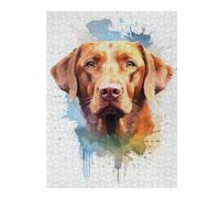 Jigsaw Puzzles for Teenagerss 52x38cm/1000pcs Chesapeake Bay Retriever Puzzle for Adults Relaxing Games Improve Memory Difficult And Challenge 52x38cm/1000pcs