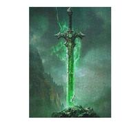 Jigsaw Puzzles for Teenagerss 52x38cm/1000pcs Cursed Sword Teenagers Puzzles Fun Games Pattern Assembly Birthday And Unique Gifts 52x38cm/1000pcs