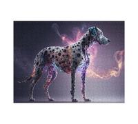 Jigsaw Puzzles for Teenagerss 52x38cm/1000pcs Enchanted Dalmatian A Mystical Portrait -1 Jigsaws for Adults Brain Teaser Game Home Decoration Fun Activities at Home 52x38cm/1000pcs