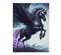 Jigsaw Puzzles for Teenagerss 52x38cm/1000pcs Evil Unicorn Magic Puzzle for Adults Relaxing Games Improve Memory Difficult And Challenge 52x38cm/1000pcs