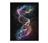 Jigsaw Puzzles for Teenagerss 52x38cm/1000pcs Human DNA in The Space V5 Puzzle for Adults Relaxing Games Improve Memory Difficult And Challenge 52x38cm/1000pcs