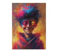 Jigsaw Puzzles for Teenagerss 52x38cm/1000pcs Joyful Portrait Puzzle for Adults DIY Toys Wall Decoration Unique Birthday And Xmas Gifts 52x38cm/1000pcs