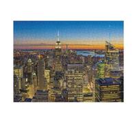 Jigsaw Puzzles for Teenagerss 52x38cm/1000pcs Night In Manhattan Jigsaw Puzzle Toy Wall Decor Difficult Hard Christmas Birthday Gifts 52x38cm/1000pcs