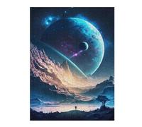 Jigsaw Puzzles for Teenagerss 52x38cm/1000pcs Planetary Paradise Teenagers Puzzles Fun Games Pattern Assembly Birthday And Unique Gifts 52x38cm/1000pcs