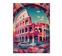 Jigsaw Puzzles for Teenagerss 52x38cm/1000pcs Rome Colesseum 1 Jigsaw Puzzle Relaxing Games Pattern Assembly Difficult And Challenge 52x38cm/1000pcs