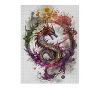 Jigsaw Puzzles for Teenagerss 52x38cm/1000pcsDRAGON 2 Puzzle for Adults DIY Toys Wall Decoration Unique Birthday And Xmas Gifts 52x38cm/1000pcs