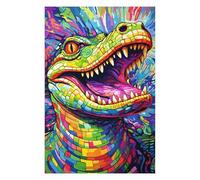 Jigsaw Puzzles for Teenagerss 75x50cm/1000pcs Colorful Lizard Artwork Adult Jigsaw Relaxing Games Precision Cutting Challenging Game Gifts 75x50cm/1000pcs