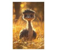 Jigsaw Puzzles for Teenagerss 75x50cm/1000pcs Cute Ostrich Chick Puzzle for Adults DIY Toys Wall Decoration Unique Birthday And Xmas Gifts 75x50cm/1000pcs