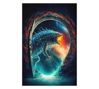 Jigsaw Puzzles for Teenagerss 75x50cm/1000pcs Gateway to The Cosmic Behemoth Puzzle for Adults Hands-on Game Analysis And Logic Parent-child Interaction 75x50cm/1000pcs