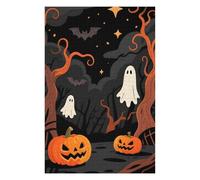 Jigsaw Puzzles for Teenagerss 75x50cm/1000pcs Halloween Night Scene with Pumpkins And Ghosts Puzzles for Adults Toy Wall Decor But Fun And Humorous Help The Brain Exercise 75x50cm/1000pcs
