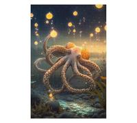Jigsaw Puzzles for Teenagerss 75x50cm/1000pcs Octopus Imaginative Puzzles for Adults Toy Wall Decor But Fun And Humorous Help The Brain Exercise 75x50cm/1000pcs