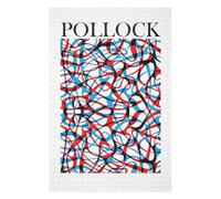 Jigsaw Puzzles for Teenagerss 75x50cm/1000pcs Pollock Teenagers Puzzles Brain Teaser Game Difficult Hard Help The Brain Exercise 75x50cm/1000pcs