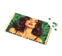 Jigsaw Puzzles Free For Adults Pop & Weed: A Modern Escape Picture Puzzle Toddler Puzzles Ages 2-4 500 Piece Puzzles(500PCS)