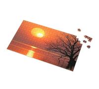 Jigsaw Puzzles Free For Adults Sunset Reflections On The Lake Picture Puzzle Puzzles For Toddlers 2-4 Jigsaw(500PCS)