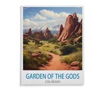 Jigsaw Puzzles，Garden of the Gods Colorado（38x26cm） | 1000 Piece Jigsaw Puzzle Game Paper Jigsaw for Adults And Kids Age 12 And Up Family Activity（14.96x10.23 inch）-K59
