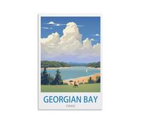 Jigsaw Puzzles Georgian Bay Canada for Adult Educational Game Challenge Toy 2000 Pieces Puzzle for Adults Kids.Educational Games Home Decoration 100x70CM