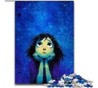 Jigsaw Puzzles Girl Looking Up at The Sky Difficult Puzzles for Adults 26X38CM Perfect for Teenagers & Collectors, Ideal Home Decor & Travel Gift