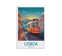 Jigsaw Puzzles Lisboa Portugal for Adult Educational Game Challenge Toy 1000 Pieces Puzzle for Adults Kids.Educational Games Home Decoration 70x50CM