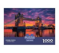 Jigsaw Puzzles - London Landscape British Landmarks, Learning Educational Games, Colourful, for Adults Or Families Fit Together Perfectly 70x50cm/1000pcs