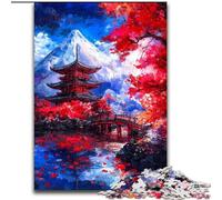 Jigsaw Puzzles Mount Fuji, Japan Difficult Puzzles for Adults 50X75CM Perfect for Teenagers & Collectors, Ideal Home Decor & Travel Gift