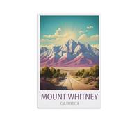 Jigsaw Puzzles Mount Whitney California for Adult Educational Game Challenge Toy 1000 Pieces Puzzle for Adults Kids.Educational Games Home Decoration 38x26CM