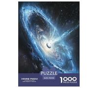 Jigsaw Puzzles Mysterious Black Hole Challenging Intellectual Game Impossible Hard Celestial Bodies Stress Relief Toy 1000 Piece for Men Women Olders Seniors 70x50cm/1000pcs