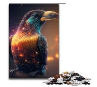 Jigsaw Puzzles Pieces for Adults Animal Giant Hornbill Puzzles for Adults Challenging Brain Teaser for Teenagers Family Game Night Fun 1000 PCS(75x50cm)