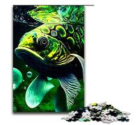 Jigsaw Puzzles Pieces for Adults Goldfish in The Water Puzzles for Adults Challenging Brain Teaser for Teenagers Family Game Night Fun 1000 PCS(75x50cm)