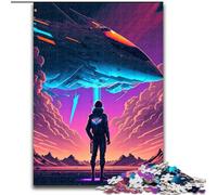 Jigsaw Puzzles Ships Arrival Wooden Puzzles size 50x75cm Brain Teaser Game, Interactive Family Game, Suitable for Ages 14+