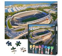 Jigsaw Puzzles Soldier Field Chicago Puzzle Jigsaw USA Soldier Field Chicago Stress Relief Puzzles Football Stadium Challenging Puzzle Family Activity Game Gift for Family Friends(50.5x70.5cm)