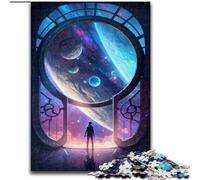 Jigsaw Puzzles The Door to The Unknown cardboard Puzzles size 26x38cm Brain Teaser Game, Interactive Family Game, Suitable for Ages 14+
