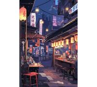 Jigsaw Puzzles - Tokyo, Japan-Street View Decorations DIY Leisure Suitable Family Friends Artwork | Challenging and Fun Activity | Great Gift for Puzzle Lover_300pcs