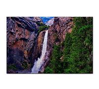 Jigsaw Puzzles USA Yosemite National Park Mountains 300 Piece Jigsaw Puzzle for Adults and Family Travel Gift Souvenir 38x26CM