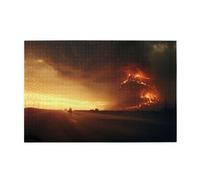 Jigsaw Puzzles1000 Piece Broleo Sunset in The Desert Printing Educational Intellectual Wooden Puzzles, Fun Puzzles, Stress Relieving Puzzles