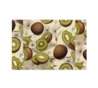 Jigsaw Puzzles1000 Piece Hytter Beautiful Kiwi Fruit Pattern Educational Intellectual Wooden Puzzles, Fun Puzzles, Stress Relieving Game