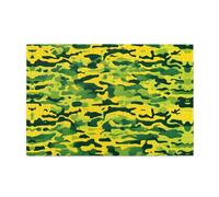 Jigsaw Puzzles1000 Piece Hytter Camo Yellow & Green Pattern Educational Intellectual Wooden Puzzles, Fun Puzzles, Stress Relieving Game