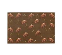 Jigsaw Puzzles1000 Piece Hytter Chocolate Squares Cake Pattern Educational Intellectual Wooden Puzzles, Fun Puzzles, Stress Relieving Game