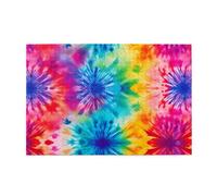 Jigsaw Puzzles1000 Piece Hytter Colorful Tie Dye Pattern Educational Intellectual Wooden Puzzles, Fun Puzzles, Stress Relieving Game