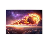 Jigsaw Puzzles1000 Piece Hytter Comet in Space Pattern Educational Intellectual Wooden Puzzles, Fun Puzzles, Stress Relieving Game