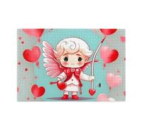 Jigsaw Puzzles1000 Piece Hytter Cute Loving Boy Pattern Educational Intellectual Wooden Puzzles, Fun Puzzles, Stress Relieving Game