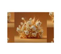 Jigsaw Puzzles1000 Piece Hytter Expanded Popcorn Pattern Educational Intellectual Wooden Puzzles, Fun Puzzles, Stress Relieving Game